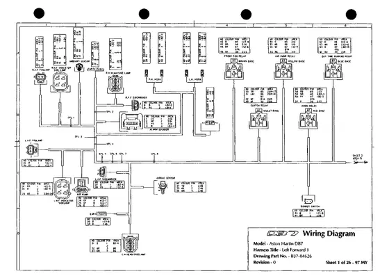 Left Forward 1 - factory diagram