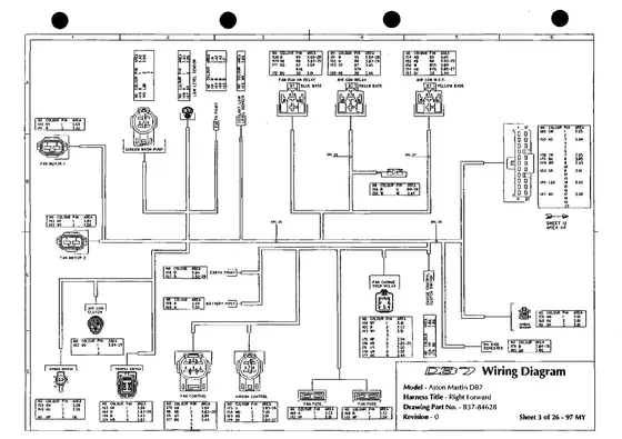 Right Forward - factory diagram