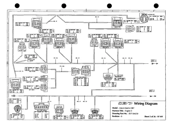 Engine 1 - factory diagram