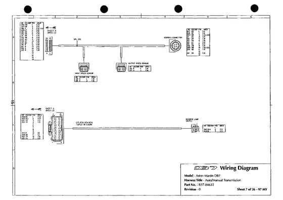 Auto/Manual Transmission - factory diagram