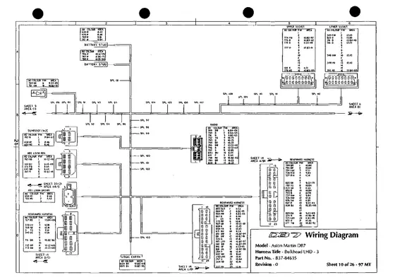 Bulkhead LHD 3 - factory diagram