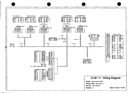 Rearward 4 - factory diagram