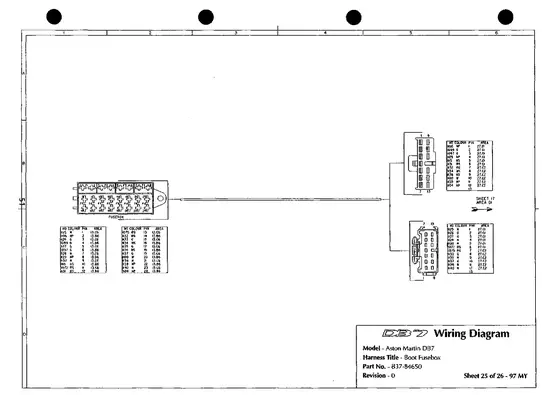 Boot Fusebox - factory diagram