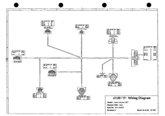 Seat - factory diagram