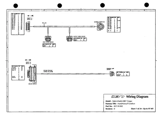 Auto/Manual Gearbox - factory diagram