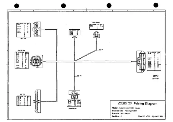 Passenger's Sill - factory diagram
