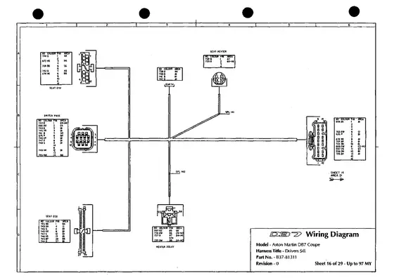 Driver's Sill - factory diagram