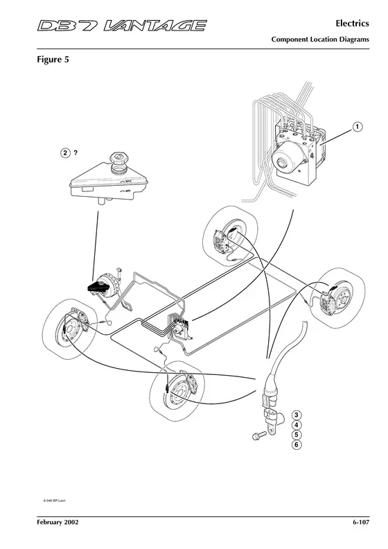 Figure 5: Brakes and ABS - factory diagram