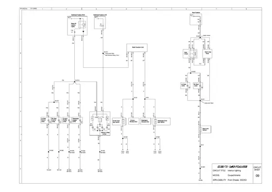 Interior Lighting - factory diagram