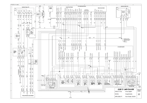 Air Conditioning - factory diagram