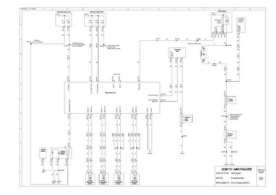 ABS - factory diagram